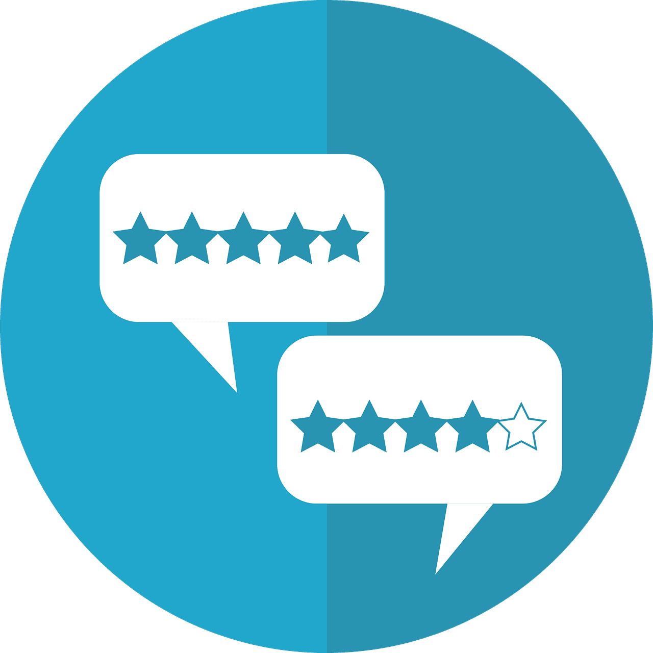 Five-star review icon